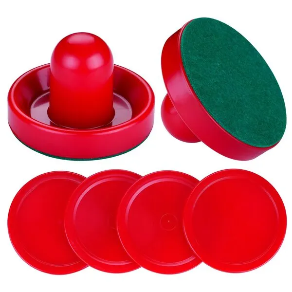 Air hockey Pucks and Paddles,Air Hockey Strikers Pushers Air Hockey Table Replacement Accessories