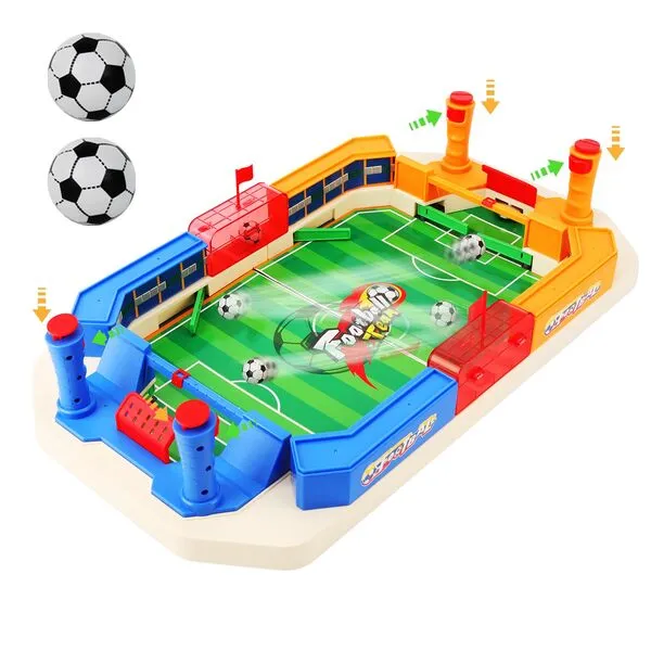 Mini Foosball Table Games for Kids 2024 Fun Tabletop Football Soccer Pinball for Indoor Game Room Family Party Night Travel Days Childrens Day Birthday Gift for Kids