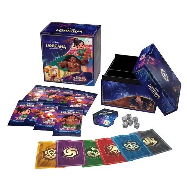 Ravensburger Disney Lorcana TCG: Shimmering Skies Illumineer\'s Trove for Ages 8 and Up