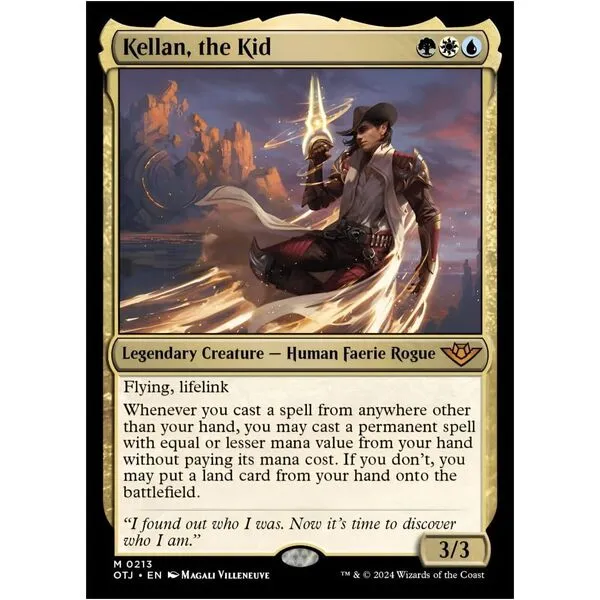 Magic: The Gathering Outlaws of Thunder Junction Bundle - 9 Play Boosters, 30 Land Cards + Exclusive Accessories