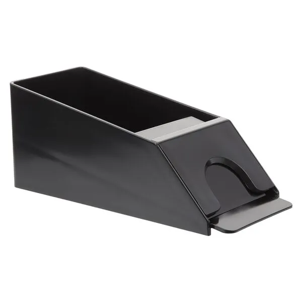 Toyvian Black Jack Shoe and Discard Tray: Clear Acrylic Dealing Shoe Card Dispenser Discard Holder Deck Playing Card Holder for Black Jack Game Poker Accessories Black