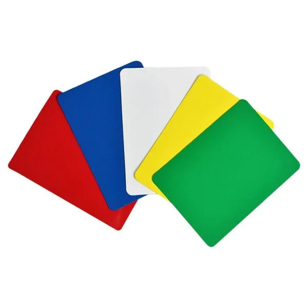 Abaodam 5pcs Poker Size Cut Cards Plastic Cut Cards Poker Dealer Plastic Poker Chips Blank Playing Cards Professional Poker Supplies Poker Cards Dispensers