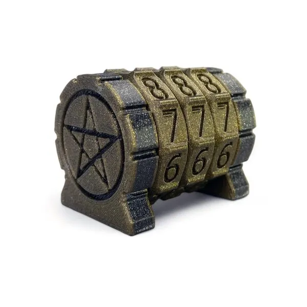 Life Counter Game Counter Health Tracker for Board Game, RPG Card Games, Comaptiable with MTG (Gold)