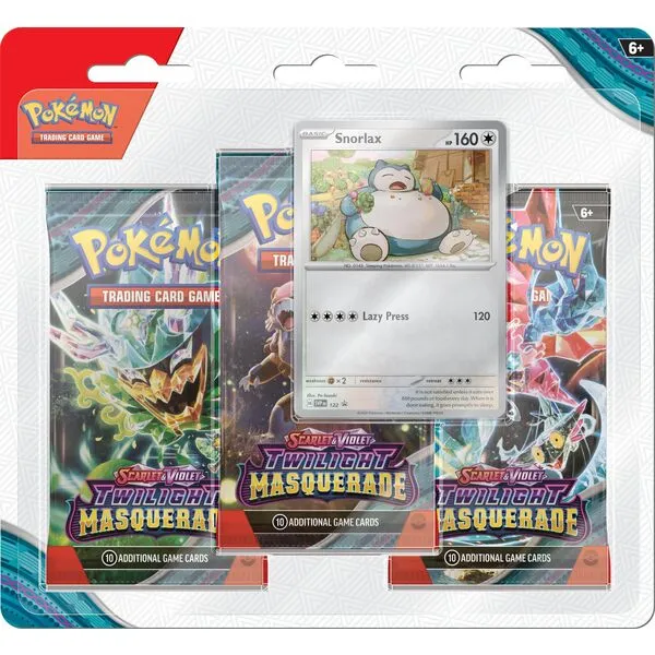 Pokémon TCG: Scarlet & Violet—Twilight Masquerade Three-Booster Blister - Random Character