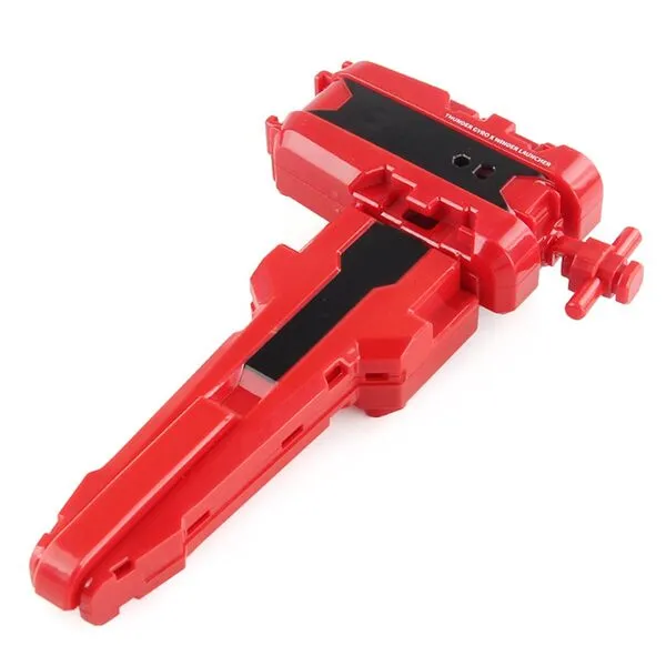 Bey Battling Tops Burst X Launcher and Grip, Compatible with All Bey Burst X Series (Red)