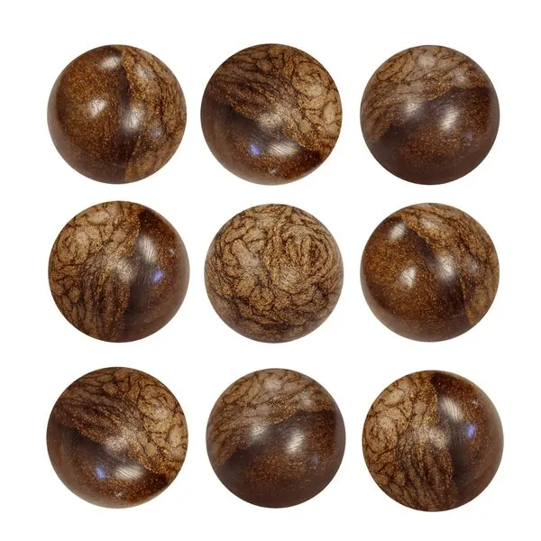 Skee-Ball Set of 9 Replacement Woodgrain Game Balls Classic & 1908