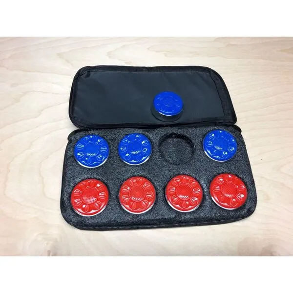 Zieglerworld TABLE SHUFFLEBOARD SOFT CLOTH PUCK CASE - NO PUCKS INCLUDED
