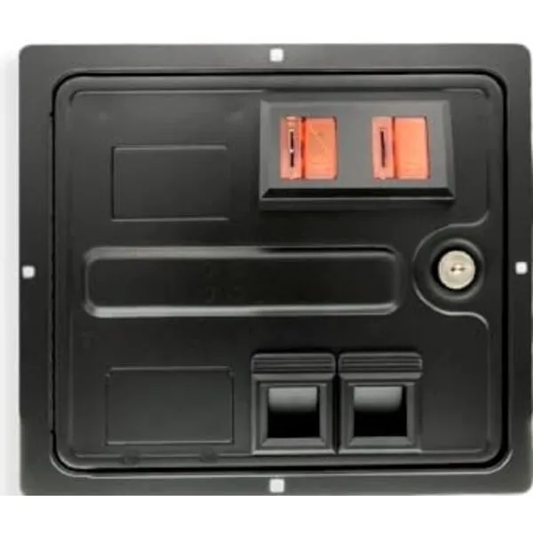 Williams/Bally Pinball Coin Door, OEM 2 Slot with Frame