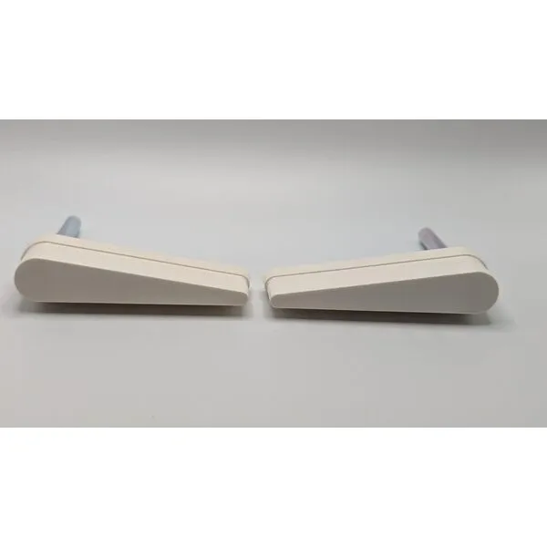 Pinball Life Flipper Bat and Shaft Assembly, No Logo, 3 inch, Plain (White, 2 Pack)