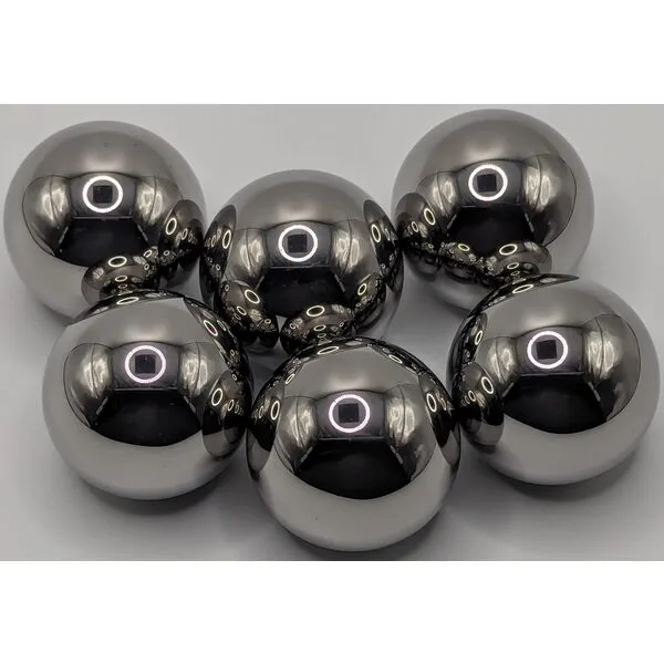 Ball Baron Hi-Standard Pinballs, Super Shiny, Made in The USA! (6 PACK)